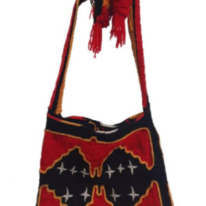 Flying fox wool bilum bag